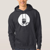 Owl en de maan hoodie (Voorkant)