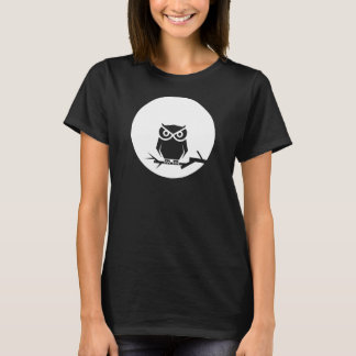 Owl en de maan t-shirt