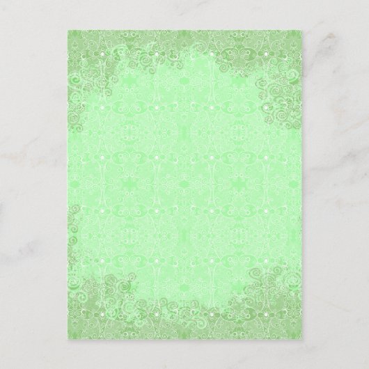 Owl en Firefly Lace Briefkaart (Voorkant)