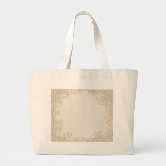 Owl en Firefly Lace Grote Tote Bag (Voorkant)