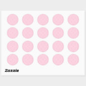 Owl en Firefly Lace Ronde Sticker (Vel)
