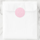 Owl en Firefly Lace Ronde Sticker (Tas)