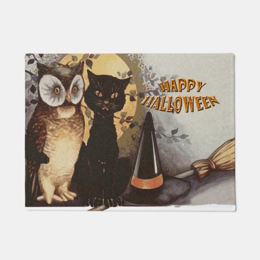 Owl en kat deurmat (Voorkant)