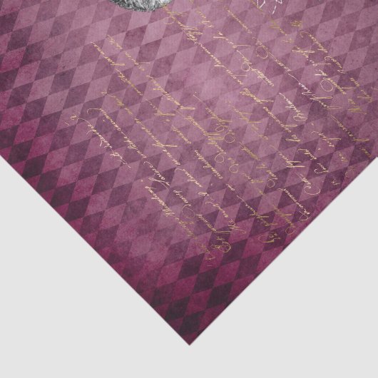 Owl en kroondeklaag tissuepapier (Detail)