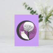 OWL EN MOON BRIEFKAART (Staand voorkant)