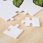 Owl en Rozen Mexicaanse stijl Legpuzzel (Zijkant)