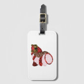 Owl Enige Sided Bagagelabel (Voorkant (verticaal))