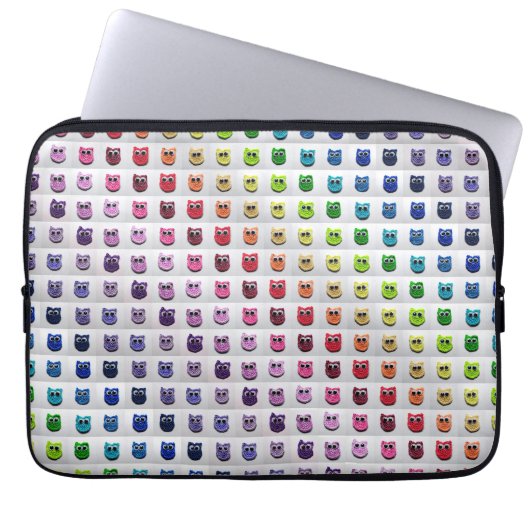 Owl er zijn laptop sleeve (Voorkant)