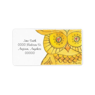 Owl - Etiketten
