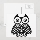 Owl Eye Briefkaart (Voorkant / Achterkant)