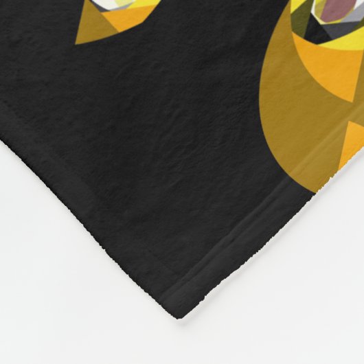 OWL EYES FLEECE DEKEN (Hoek)