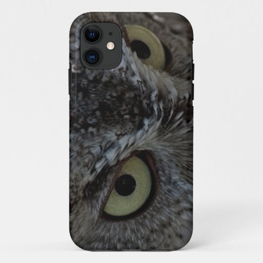 Owl Eyes foto iPhone 5 hoesje (Achterkant)