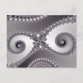 Owl Eyes - Fractal Briefkaart (Voorkant)