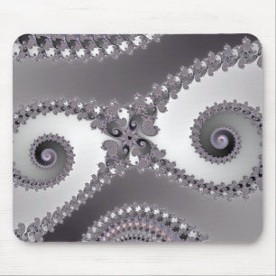 Owl Eyes - Fractal Mousepad Muismat
