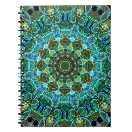 Owl Eyes kaleidoscoop Notitieboek (Voorkant)