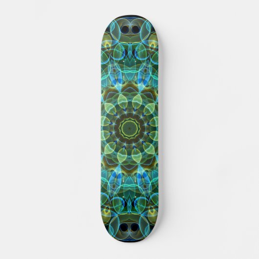 Owl Eyes kaleidoscoop Persoonlijk Skateboard (Voorkant)