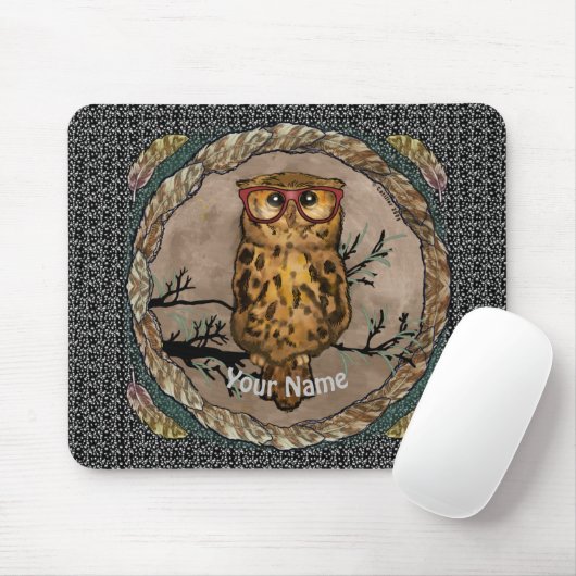 Owl Eyes Muismat (Met muis)