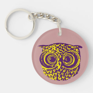 Owl Eyes Sleutelhanger