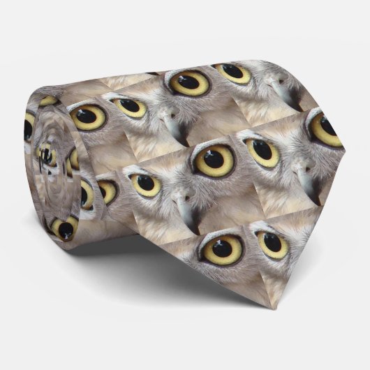 Owl Eyes Stropdas (Opgerold)