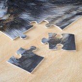 Owl Eyes Wildlife Jigzaag Puzzle Legpuzzel (Zijkant)