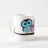 Owl Familie Koffiemok (Voorkant links)