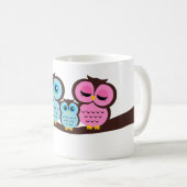 Owl Familie Koffiemok (Voorkant rechts)