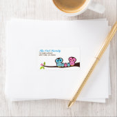 Owl Family Return Address Labels (Insitu)