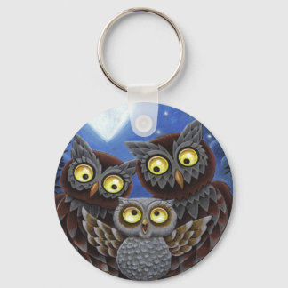 Owl Family Sleutelhanger