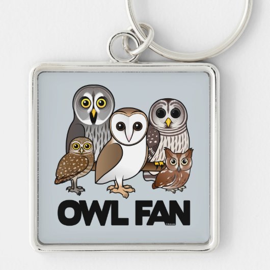 Owl Fan Sleutelhanger (Voorkant)