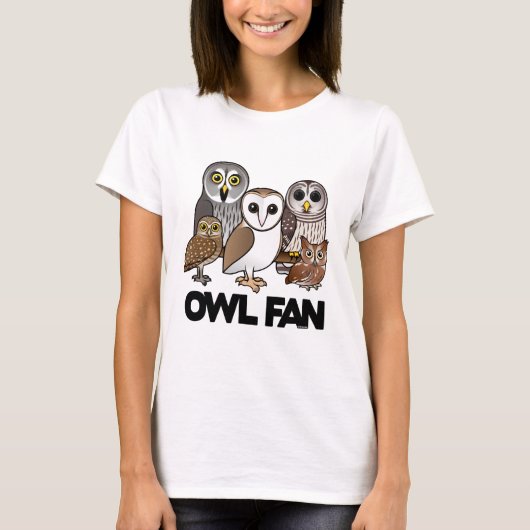 Owl Fan T-shirt (Voorkant)