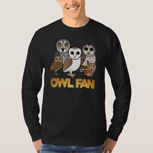 Owl Fan T-shirt (Voorkant)