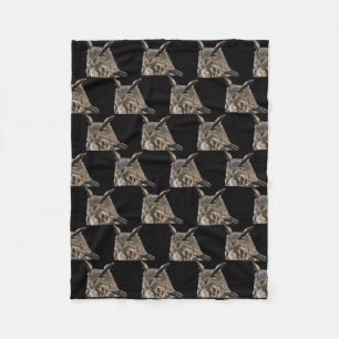 Owl Fleece Blanket Deken