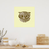 Owl for walls poster (Keuken)