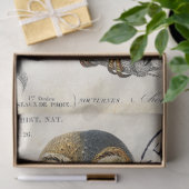 Owl Franse poststempel Tissuepapier (Geschenk)