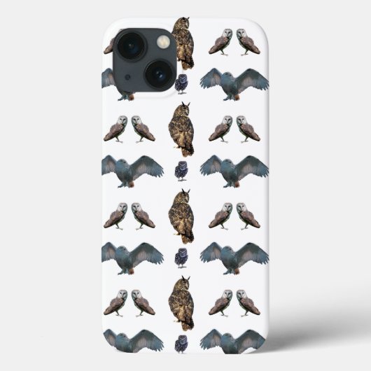 Owl Frenzy iPad Mini Hoes (kies kleur) (Achterkant)
