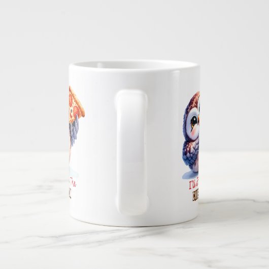 Owl Fun Grote Koffiekop (Achterkant)