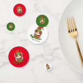 Owl Funny Kerstmis Kinder Confetti (Groep)