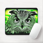 Owl gaat groen muismat (Met muis)