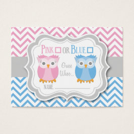 Owl Gender openbaart de Kaart voor stemmen