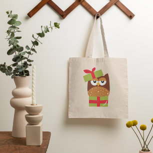 Owl Gift Canvas tas
