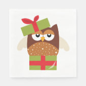 Owl Gift Servet (Voorkant)
