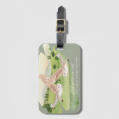 OWL GIFTS - Gepersonaliseerd Bagagelabel (Voorkant (verticaal))