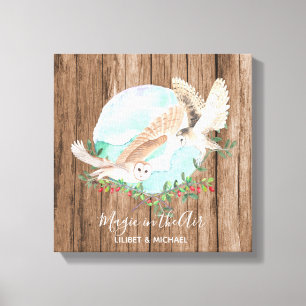 OWL GIFTS - Gepersonaliseerd Canvas Afdruk
