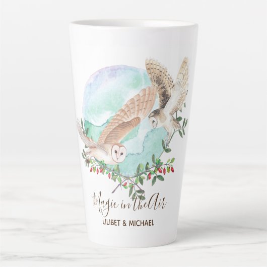 OWL GIFTS - Gepersonaliseerd Latte Mok (Voorkant)