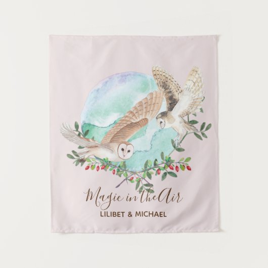 OWL GIFTS - Gepersonaliseerd Wandkleed (Voorkant)