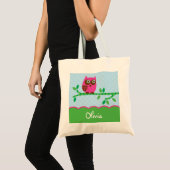Owl Girl Bag Tote Bag (Voorkant (product))