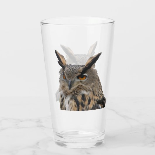 Owl Glas (Achterkant)
