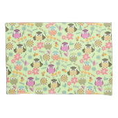 Owl Green. Kussensloop (Voorkant)