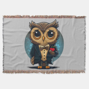 Owl Groom in Love: Perfect Valentijnsdag Gift Deken
