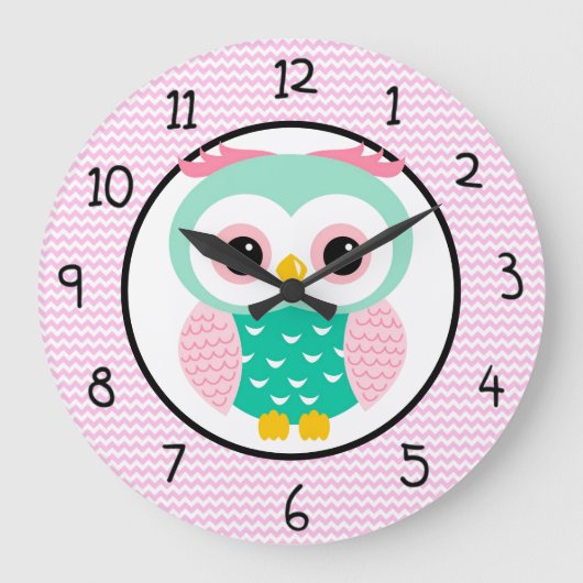Owl Grote Klok (Voorkant)